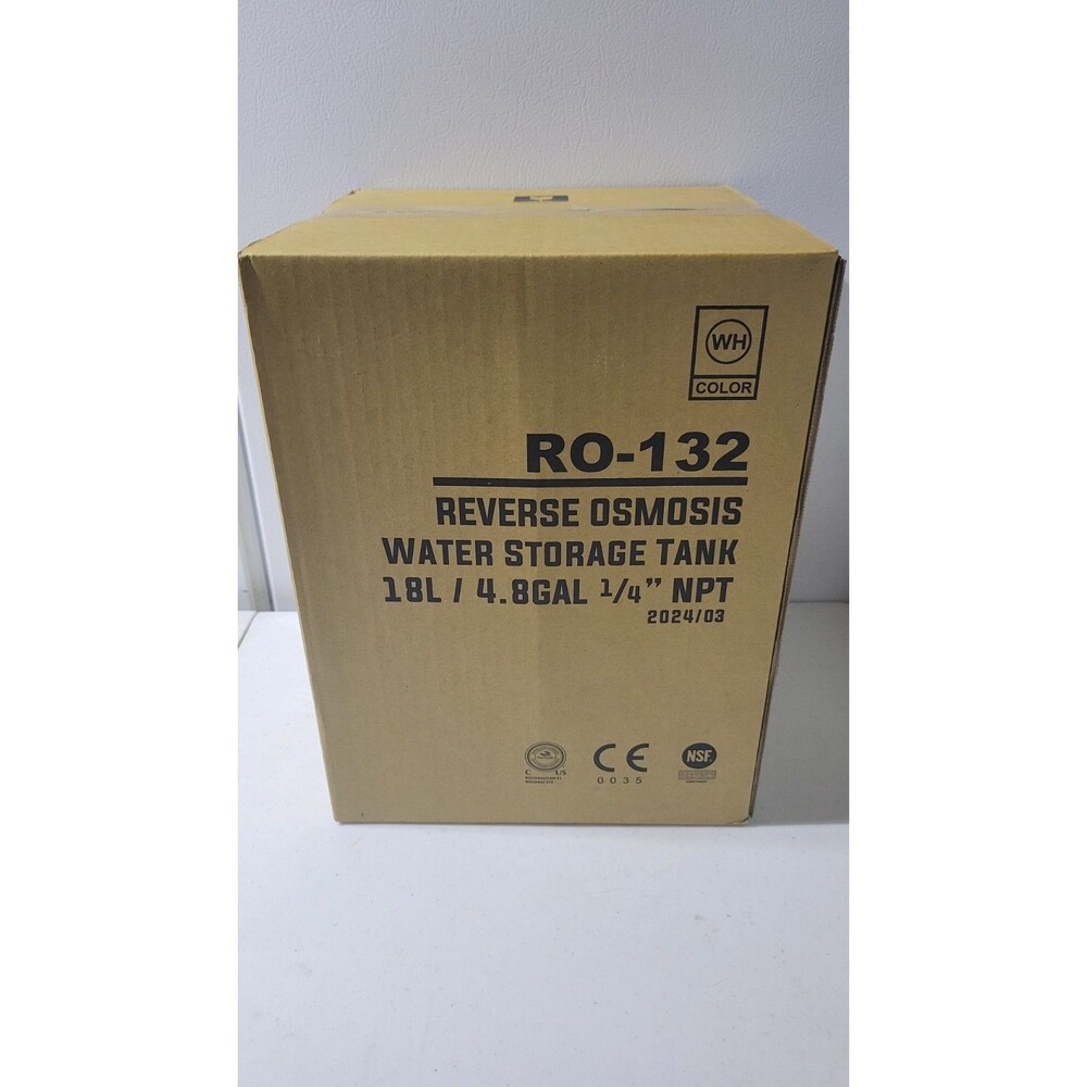4.8 Gallon Reverse Osmosis Water Tank Water Storage Metal RO Water Tank RO 132
